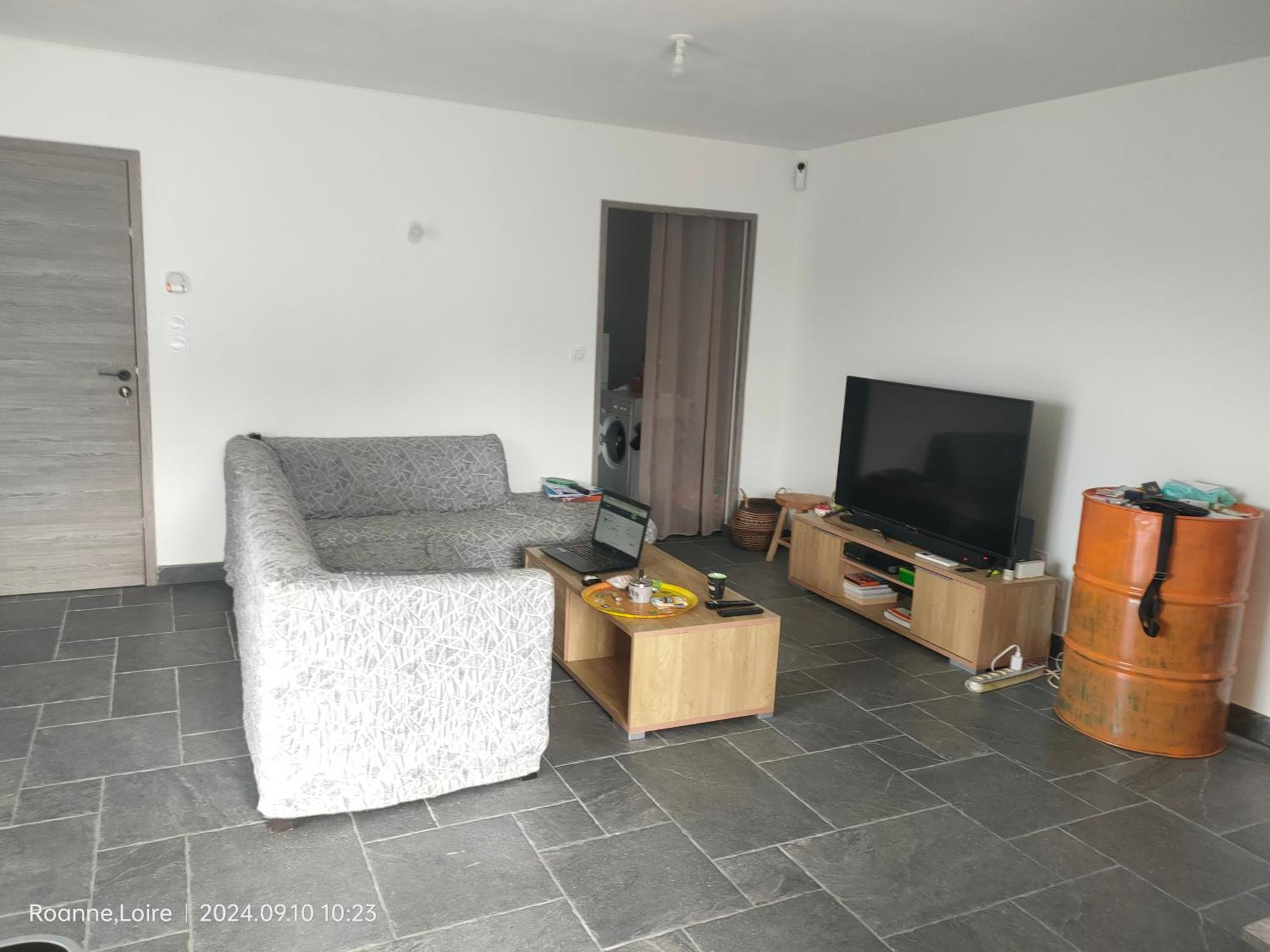 Chambre Dans Maison Plain-Pied Moderne Roanne Bagian luar foto